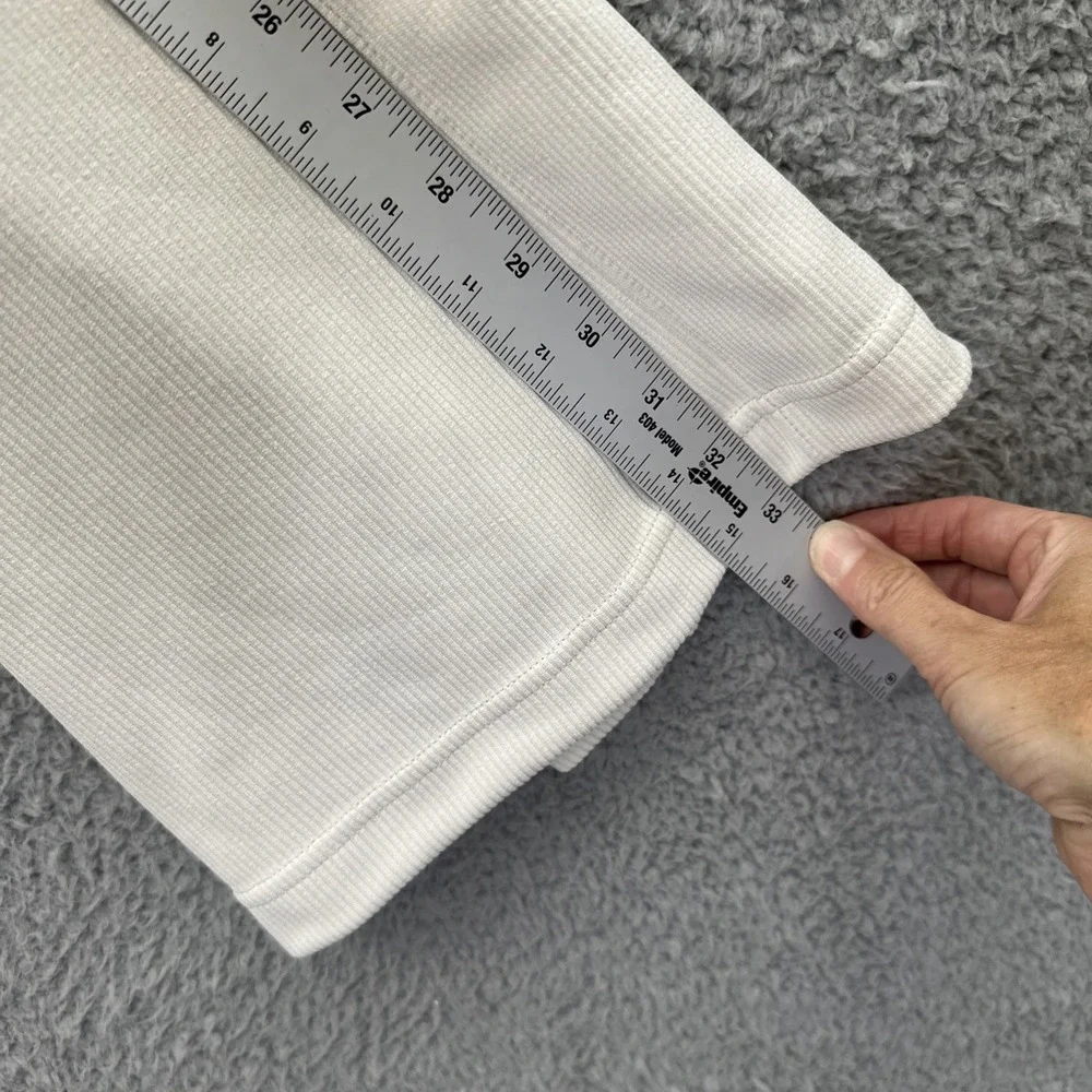 NWT Lululemon Brushed Softstreme Rip Zip Flare Pants Bone Athletic Women 14 x 33